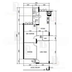 Blk 925 TAMPINES PALMSPRING (Tampines), HDB 3 Rooms #568292521